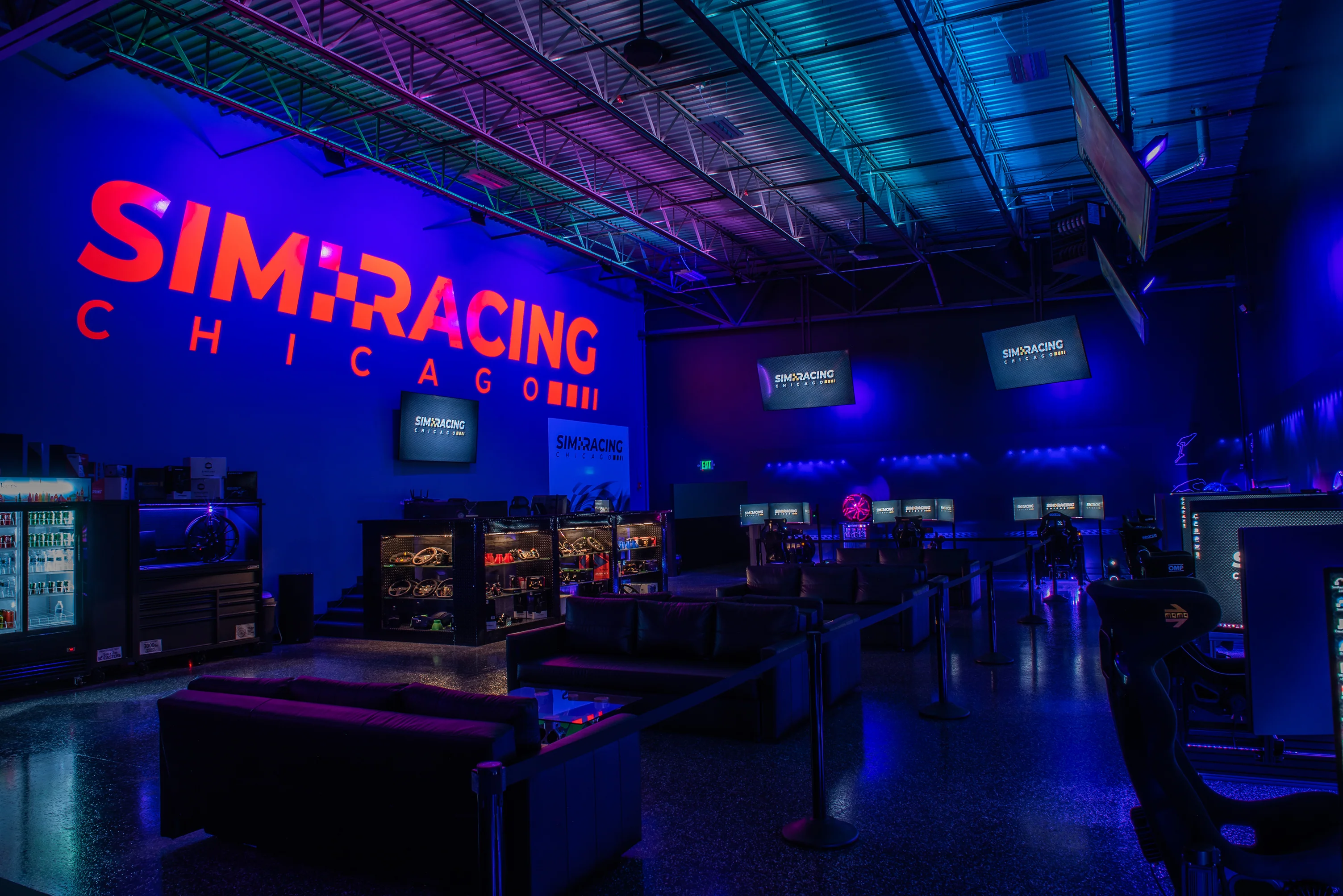 Professional sim racing experience at SimRacing Arena - indoor racing simulators
